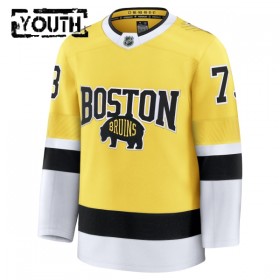 Dresovi Boston Bruins Fanatics NHL Stadium Series Premium Charlie Mcavoy 2025-26 Gold - Dječji