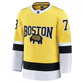 Dresovi Boston Bruins Fanatics NHL Stadium Series Premium Charlie Mcavoy 2025-26 Gold - Muške