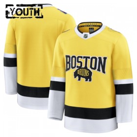 Dresovi Boston Bruins Fanatics NHL Stadium Series Premium Custom 2025-26 Gold - Dječji
