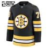 Dresovi Boston Bruins Fanatics Premium Charlie Mcavoy 2025-26 Domaći Crno - Dječji