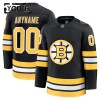 Dresovi Boston Bruins Fanatics Premium Custom 2025-26 Domaći Crno - Dječji