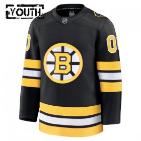 Dresovi Boston Bruins Fanatics Premium Custom 2025-26 Domaći Crno - Dječji
