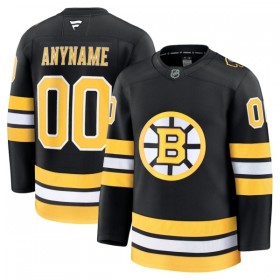 Dresovi Boston Bruins Fanatics Premium Custom 2025-26 Domaći Crno - Muške