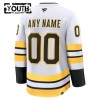 Dresovi Boston Bruins Fanatics Premium Custom 2025-26 Gostujući Bijela - Dječji