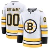 Dresovi Boston Bruins Fanatics Premium Custom 2025-26 Gostujući Bijela - Muške