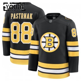 Dresovi Boston Bruins Fanatics Premium David Pastrnak 2025-26 Domaći Crno - Dječji