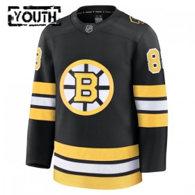 Dresovi Boston Bruins Fanatics Premium David Pastrnak 2025-26 Domaći Crno - Dječji