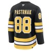 Dresovi Boston Bruins Fanatics Premium David Pastrnak 2025-26 Domaći Crno - Muške