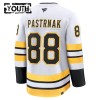 Dresovi Boston Bruins Fanatics Premium David Pastrnak 2025-26 Gostujući Bijela - Dječji