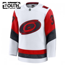 Dresovi Carolina Hurricanes Fanatics Premium Andrei Svechnikov 2025-26 Gostujući Bijela - Dječji