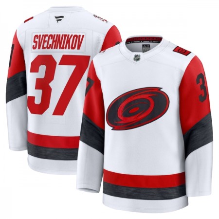 Dresovi Carolina Hurricanes Fanatics Premium Andrei Svechnikov 2025-26 Gostujući Bijela - Muške