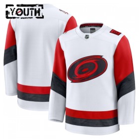 Dresovi Carolina Hurricanes Fanatics Premium Custom 2025-26 Gostujući Bijela - Dječji
