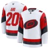 Dresovi Carolina Hurricanes Fanatics Premium Sebastian Aho 2025-26 Gostujući Bijela - Muške