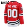 Dresovi Chicago Blackhawks Fanatics Centennial Premium Custom 2025-26 Crvena - Dječji