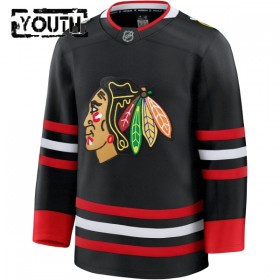 Dresovi Chicago Blackhawks Fanatics Premium Custom 2025-26 Treći Crno - Dječji