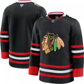 Dresovi Chicago Blackhawks Fanatics Premium Custom 2025-26 Treći Crno - Muške