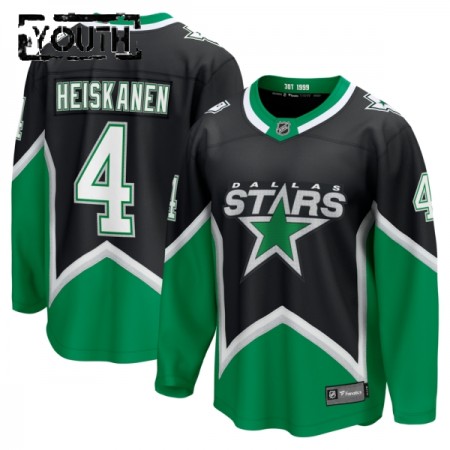 Dresovi Dallas Stars Fanatics Premium Miro Heiskanen 2025-26 Treći Crno - Dječji