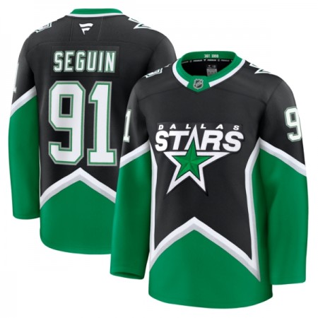 Dresovi Dallas Stars Fanatics Premium Tyler Seguin 2025-26 Treći Crno - Muške