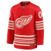Dresovi Detroit Red Wings Fanatics Centennial Premium Custom 2025-26 Crvena - Muške