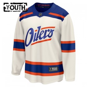Dresovi Edmonton Oilers Fanatics Premium Custom 2025-26 Treći Bijela - Dječji