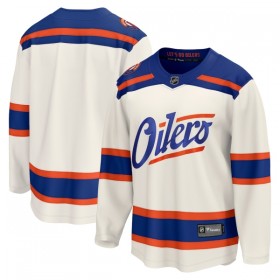 Dresovi Edmonton Oilers Fanatics Premium Custom 2025-26 Treći Bijela - Muške