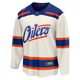Dresovi Edmonton Oilers Fanatics Premium Custom 2025-26 Treći Bijela - Muške