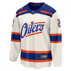 Dresovi Edmonton Oilers Fanatics Premium Evan Bouchard 2025-26 Treći Bijela - Muške