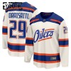 Dresovi Edmonton Oilers Fanatics Premium Leon Draisaitl 2025-26 Treći Bijela - Dječji Dresovi Edmonton Oilers Fanatics Premium Leon Draisaitl 2025-26 Treći Bijela - Dječji