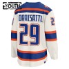 Dresovi Edmonton Oilers Fanatics Premium Leon Draisaitl 2025-26 Treći Bijela - Dječji
