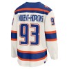 Dresovi Edmonton Oilers Fanatics Premium Ryan Nugent-Hopkins 2025-26 Treći Bijela - Muške