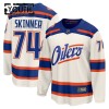 Dresovi Edmonton Oilers Fanatics Premium Stuart Skinner 2025-26 Treći Bijela - Dječji