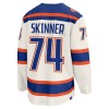 Dresovi Edmonton Oilers Fanatics Premium Stuart Skinner 2025-26 Treći Bijela - Muške