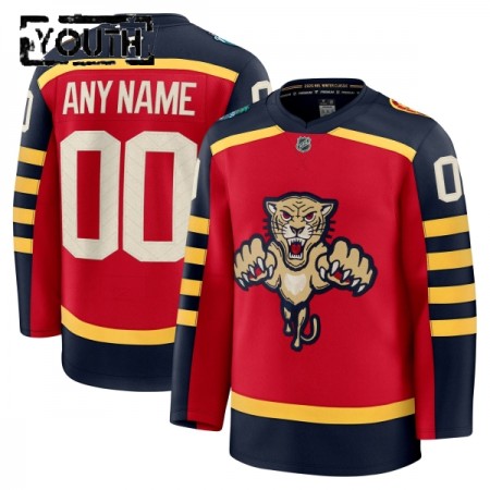Dresovi Florida Panthers Fanatics Premium Custom 2025-26 Winter Classic Crvena - Dječji