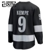 Dresovi Los Angeles Kings Fanatics Premium Adrian Kempe 2025-26 Treći Crno - Dječji