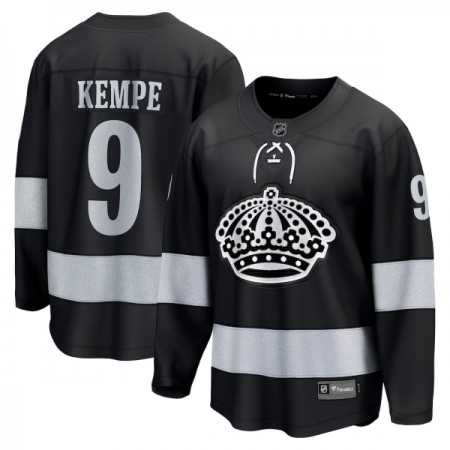 Dresovi Los Angeles Kings Fanatics Premium Adrian Kempe 2025-26 Treći Crno - Muške Dresovi Los Angeles Kings Fanatics Premium Adrian Kempe 2025-26 Treći Crno - Muške