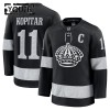 Dresovi Los Angeles Kings Fanatics Premium Anze Kopitar 2025-26 Treći Crno - Dječji