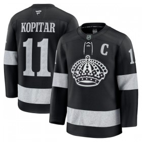 Dresovi Los Angeles Kings Fanatics Premium Anze Kopitar 2025-26 Treći Crno - Muške