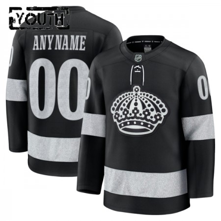 Dresovi Los Angeles Kings Fanatics Premium Custom 2025-26 Treći Crno - Dječji