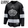 Dresovi Los Angeles Kings Fanatics Premium Drew Doughty 2025-26 Treći Crno - Dječji