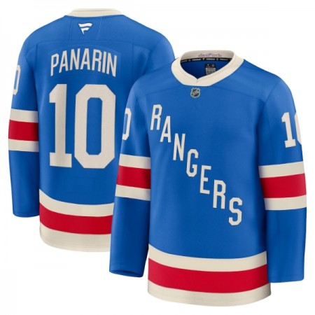 Dresovi New York Rangers Fanatics Centennial Premium Artemi Panarin 2025-26 Plava - Muške
