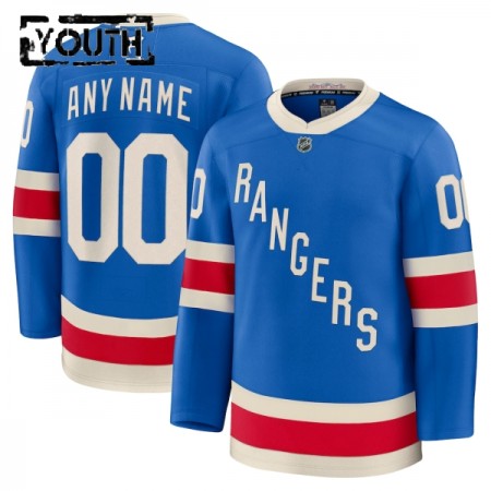 Dresovi New York Rangers Fanatics Centennial Premium Custom 2025-26 Plava - Dječji