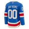 Dresovi New York Rangers Fanatics Centennial Premium Custom 2025-26 Plava - Muške