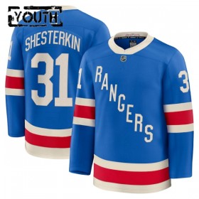Dresovi New York Rangers Fanatics Centennial Premium Igor Shesterkin 2025-26 Plava - Dječji