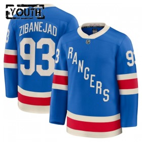 Dresovi New York Rangers Fanatics Centennial Premium Mika Zibanejad 2025-26 Plava - Dječji