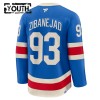 Dresovi New York Rangers Fanatics Centennial Premium Mika Zibanejad 2025-26 Plava - Dječji