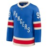Dresovi New York Rangers Fanatics Centennial Premium Mika Zibanejad 2025-26 Plava - Muške
