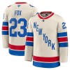 Dresovi New York Rangers Fanatics Premium Adam Fox 2025-26 Winter Classic Bijela - Muške Dresovi New York Rangers Fanatics Premium Adam Fox 2025-26 Winter Classic Bijela - Muške