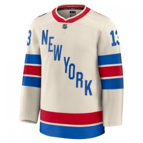 Dresovi New York Rangers Fanatics Premium Alexis Lafreniere 2025-26 Winter Classic Bijela - Muške