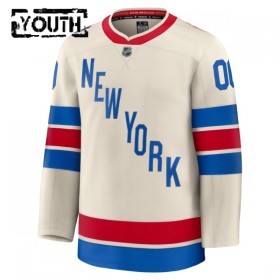 Dresovi New York Rangers Fanatics Premium Custom 2025-26 Winter Classic Bijela - Dječji