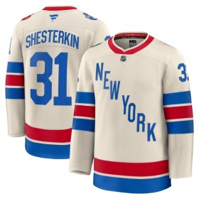 Dresovi New York Rangers Fanatics Premium Igor Shesterkin 2025-26 Winter Classic Bijela - Muške